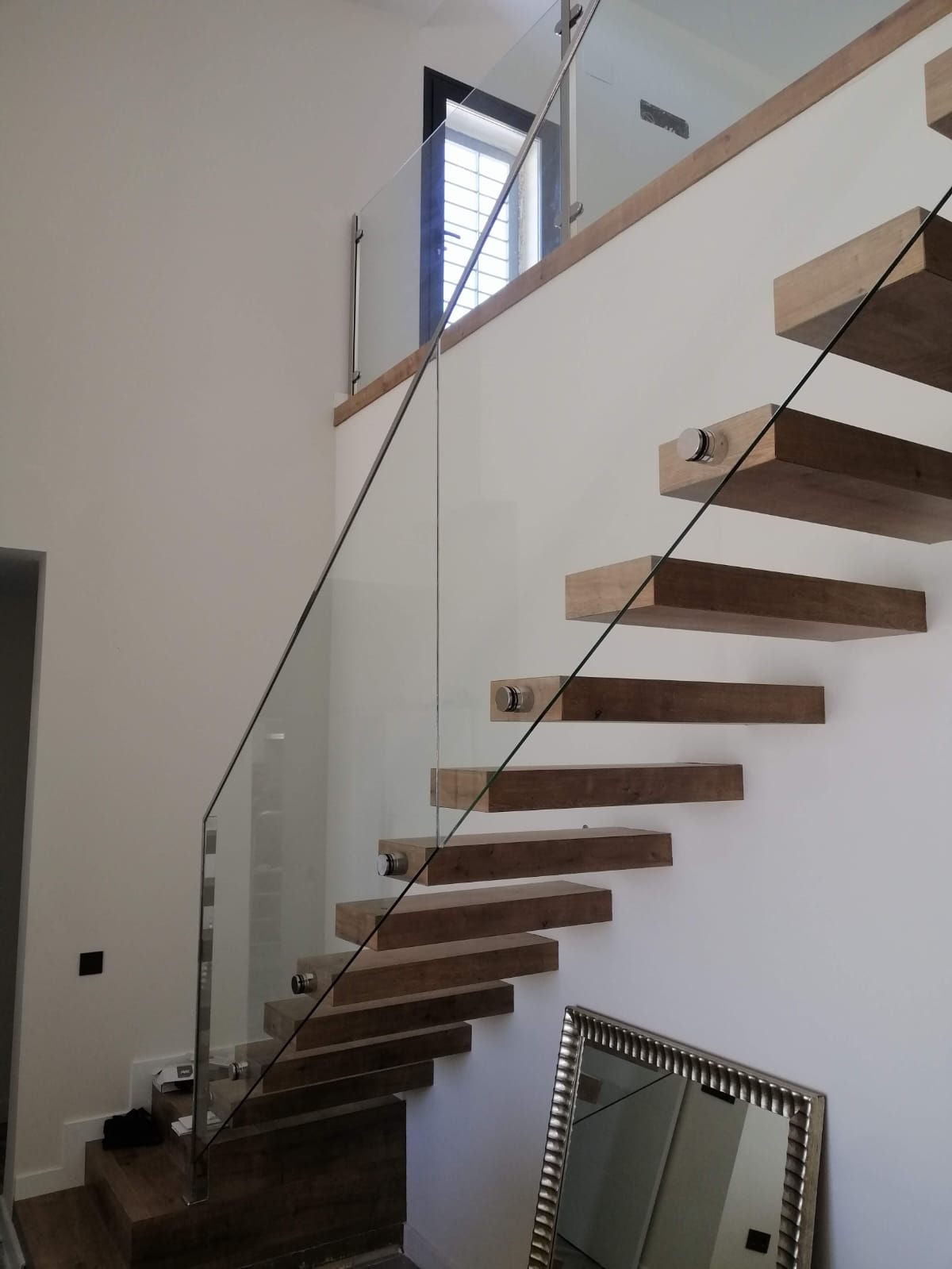 Barandilla de Cristal para Escalera